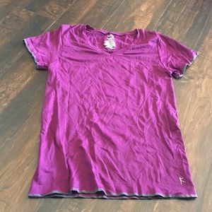 Purple workout top